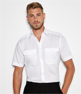 Kustom Kit Short Sleeve Pilot Shirt